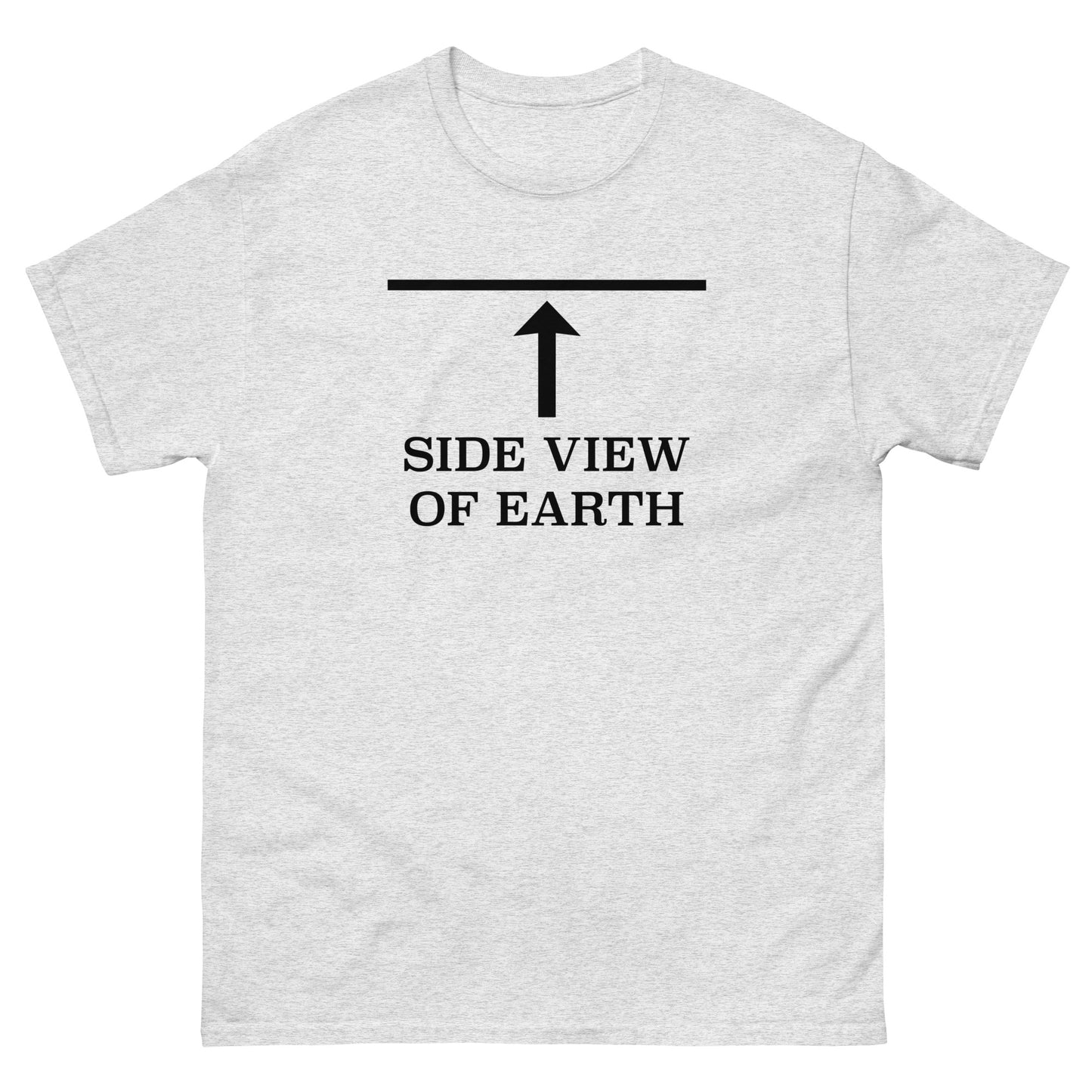 Side View Flat Earth Tee