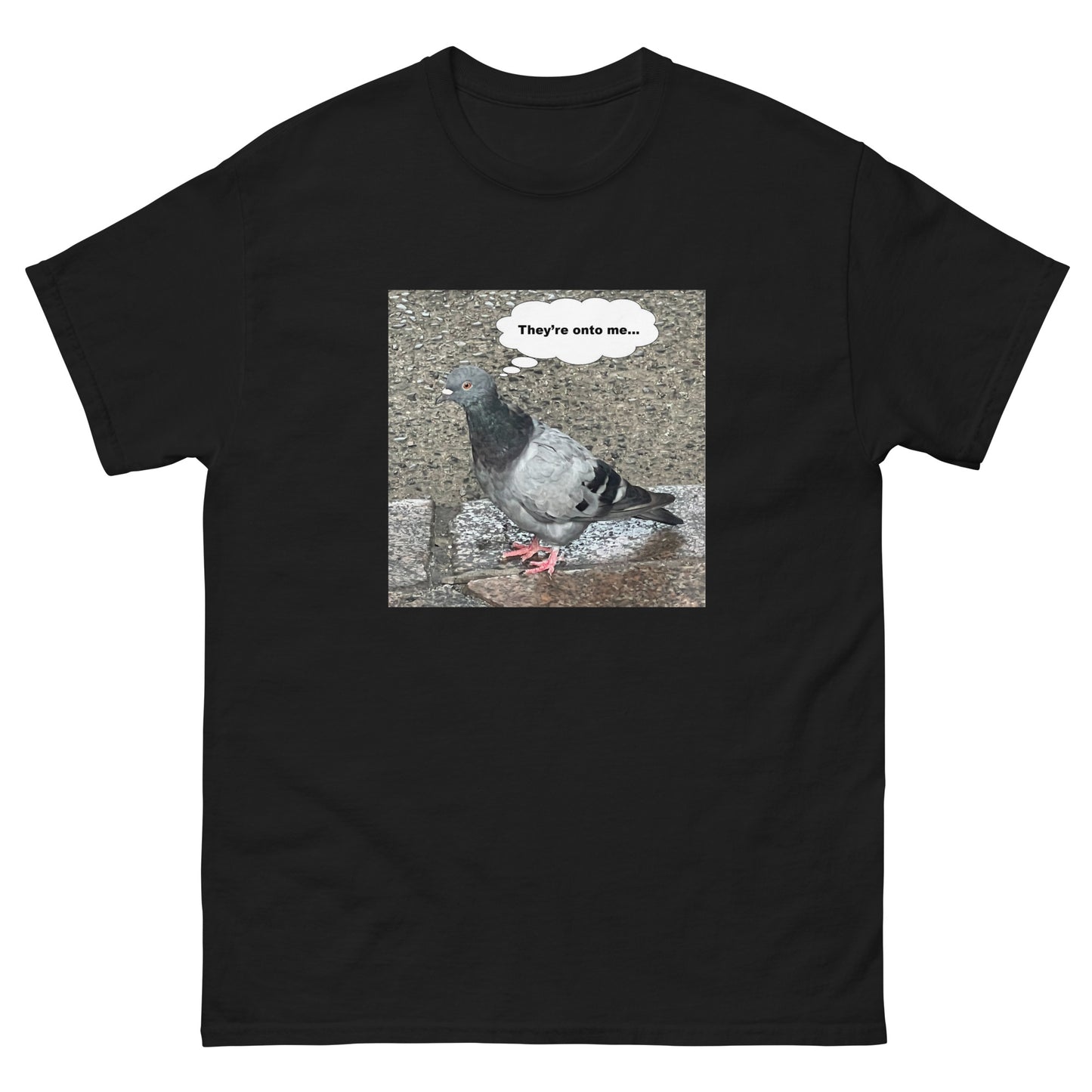 Suspicious Pigeon Tee