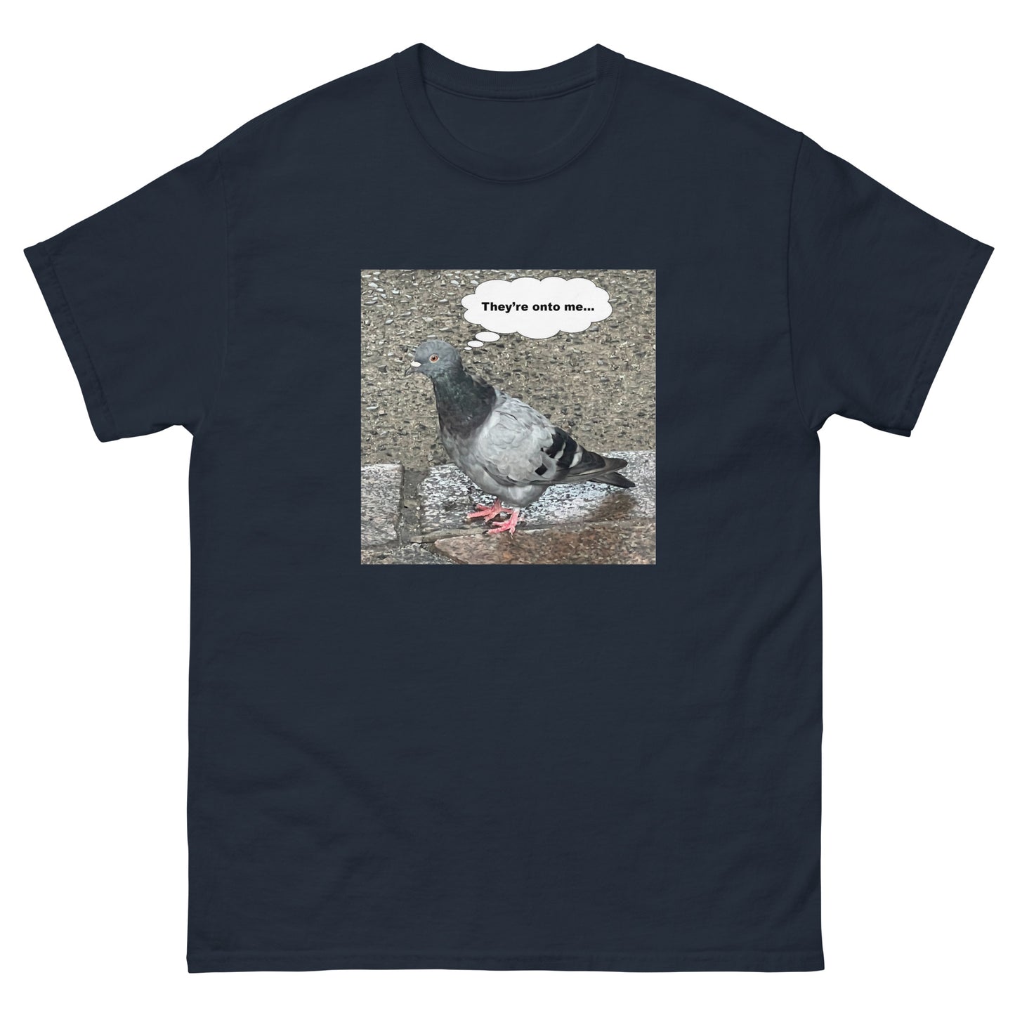 Suspicious Pigeon Tee