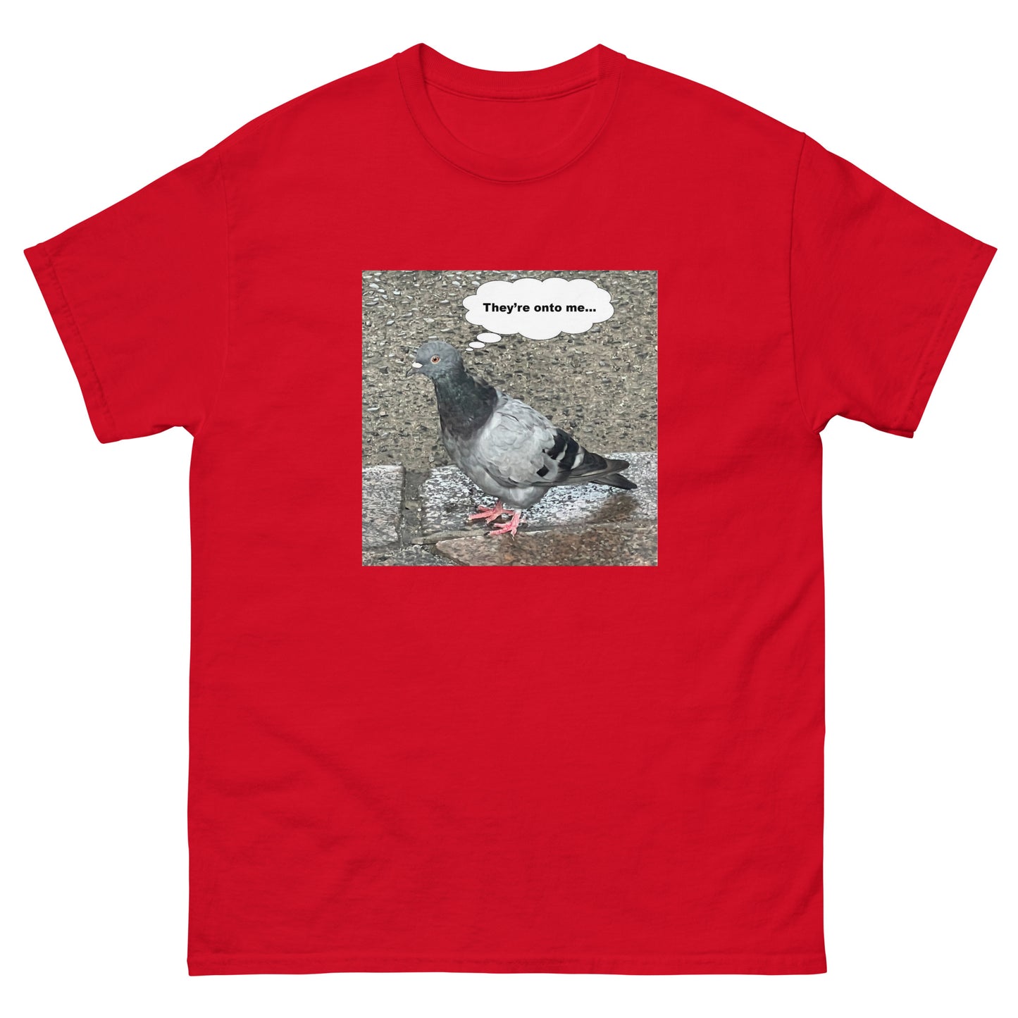 Suspicious Pigeon Tee