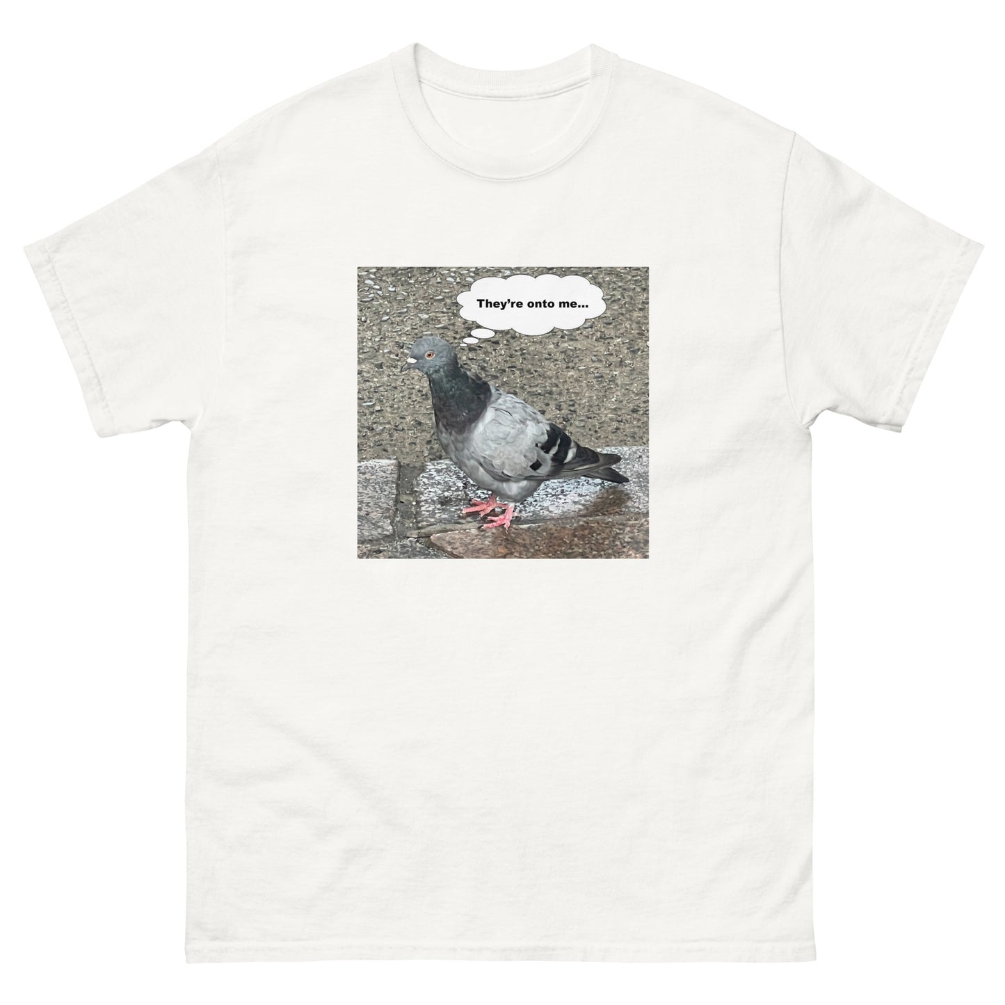 Suspicious Pigeon Tee