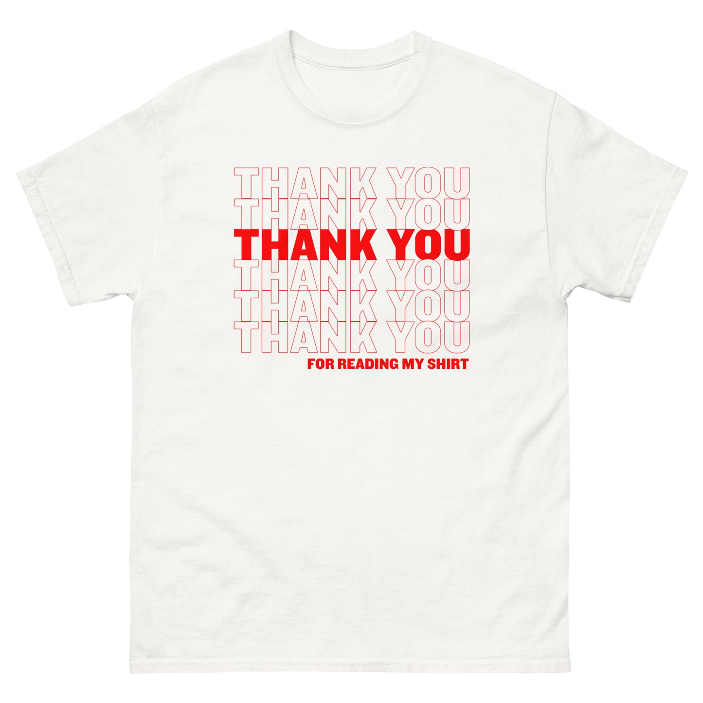 Thank You For Reading My Shirt Tee