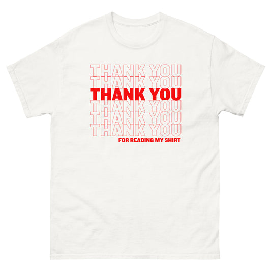Thank You For Reading My Shirt Tee